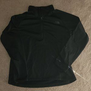 The North Face - Quarter Zip - BLACK - Size LARGE - MSRP: $79
